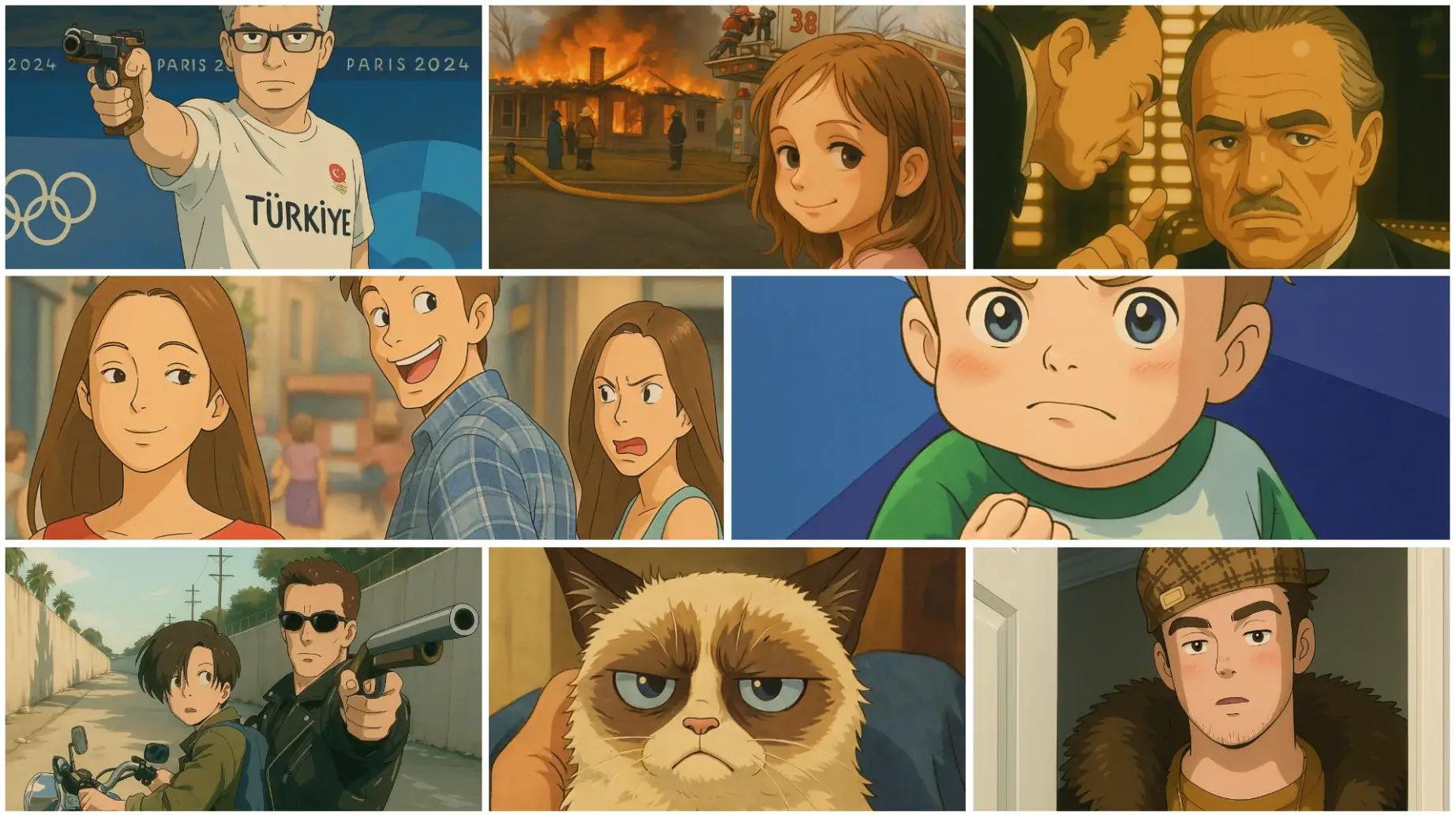 Studio Ghibli-Style AI Images